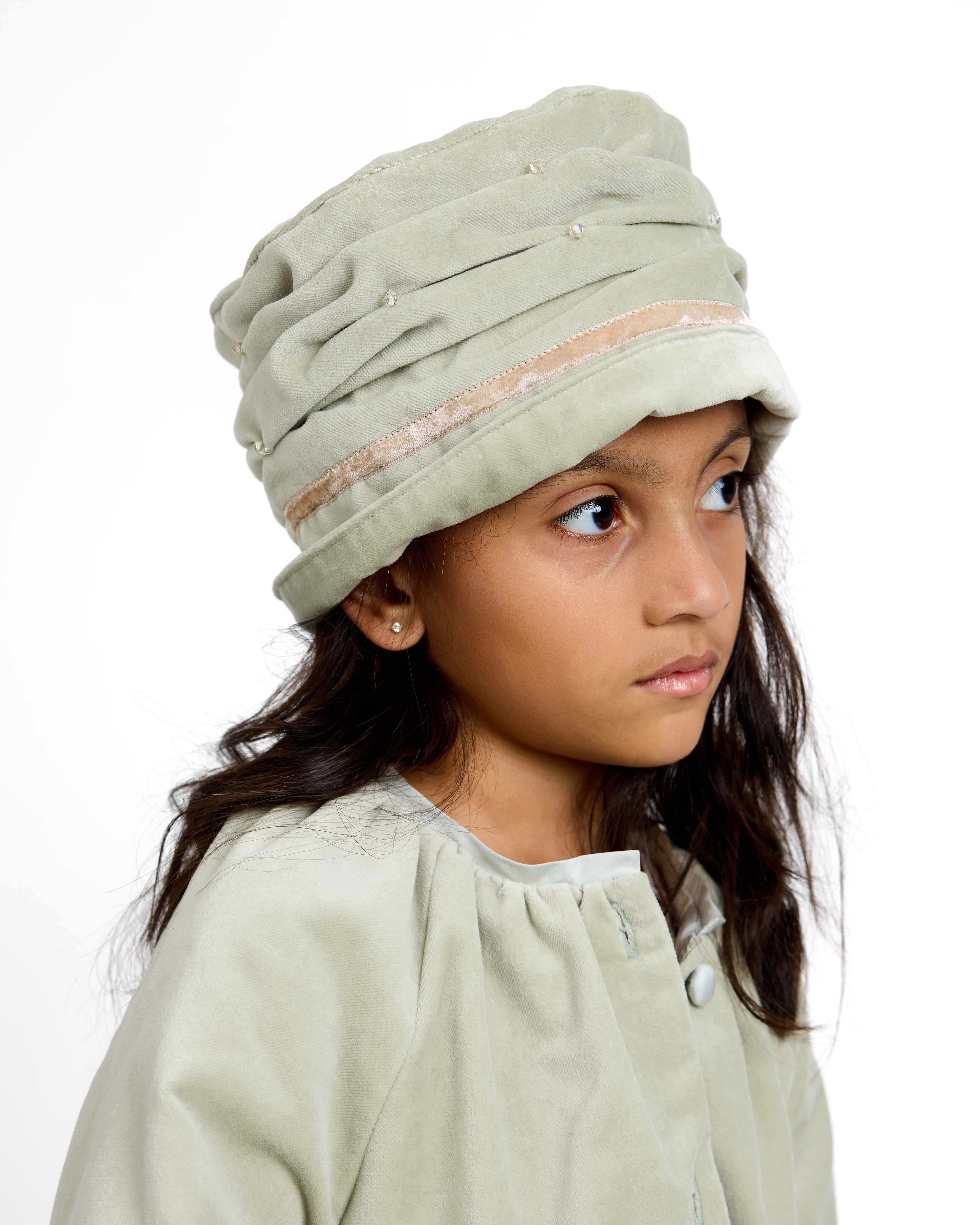 The Duchess Hat in Frosted Fern