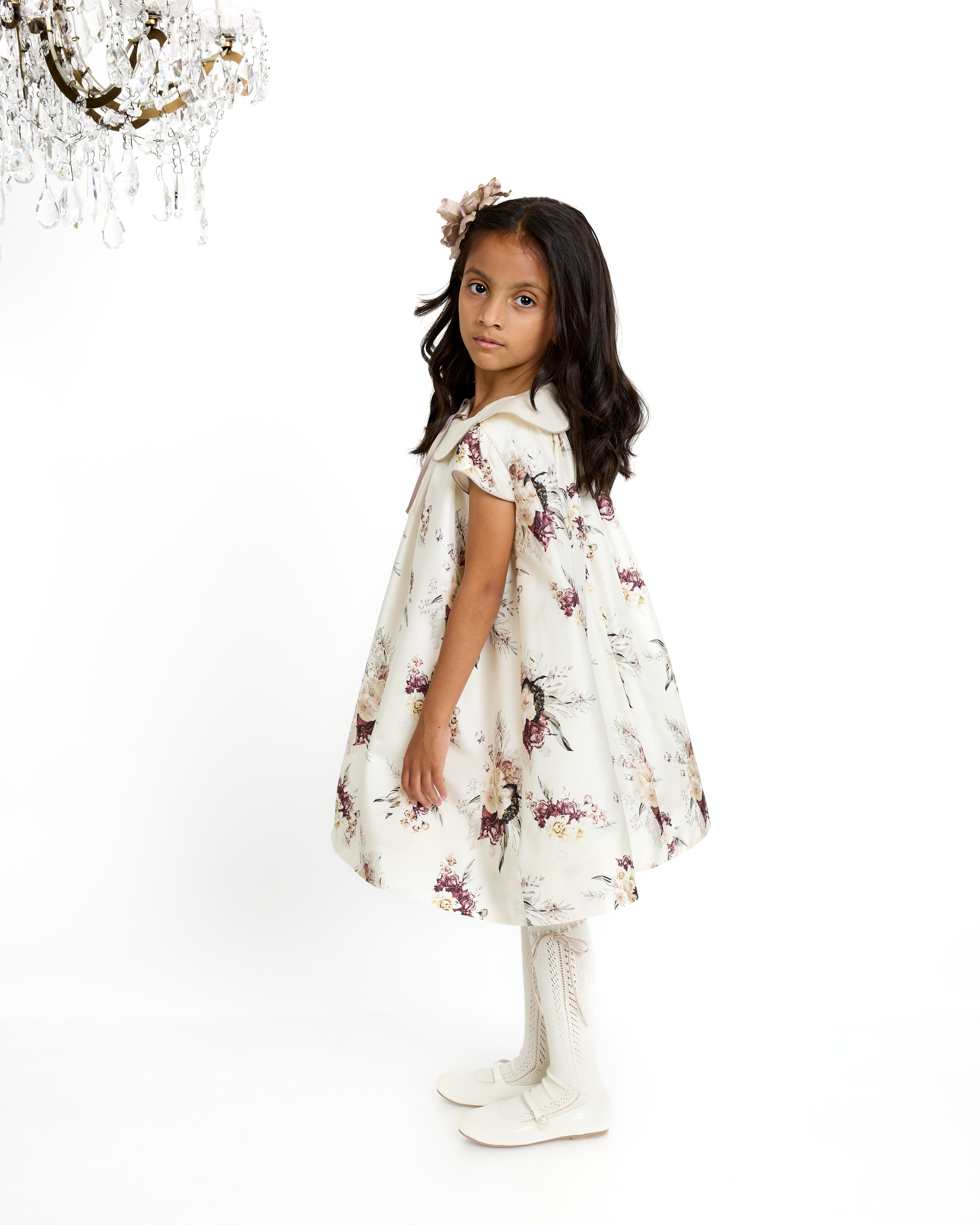 The Madeline Dress in Claret