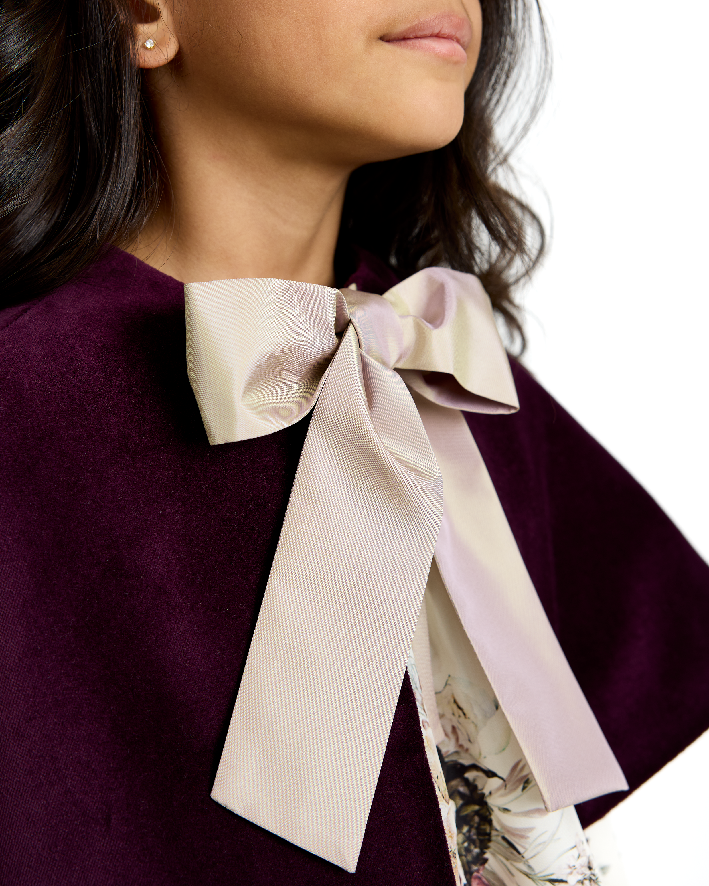 The Juliette Capelet in Aubergine