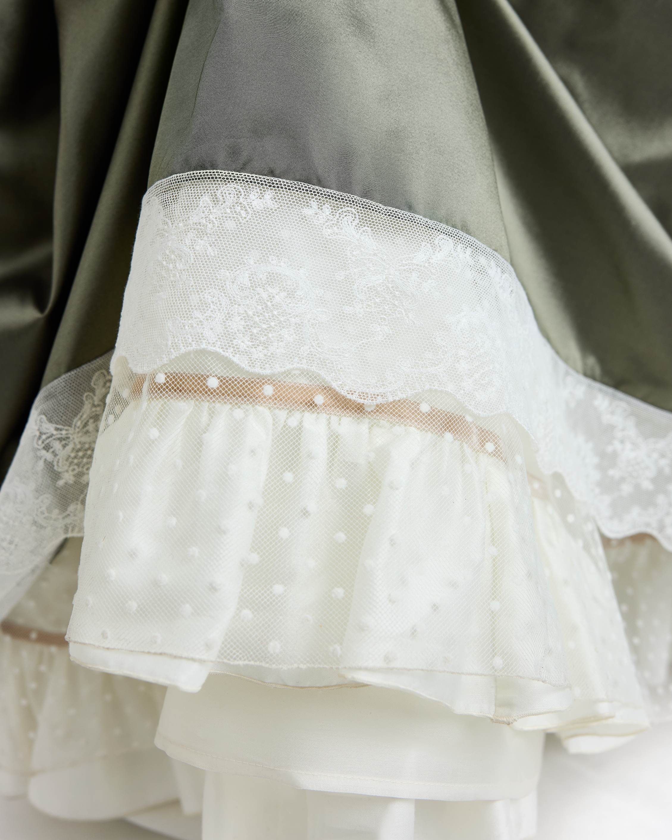 The Princess Dress in Deep Lichen