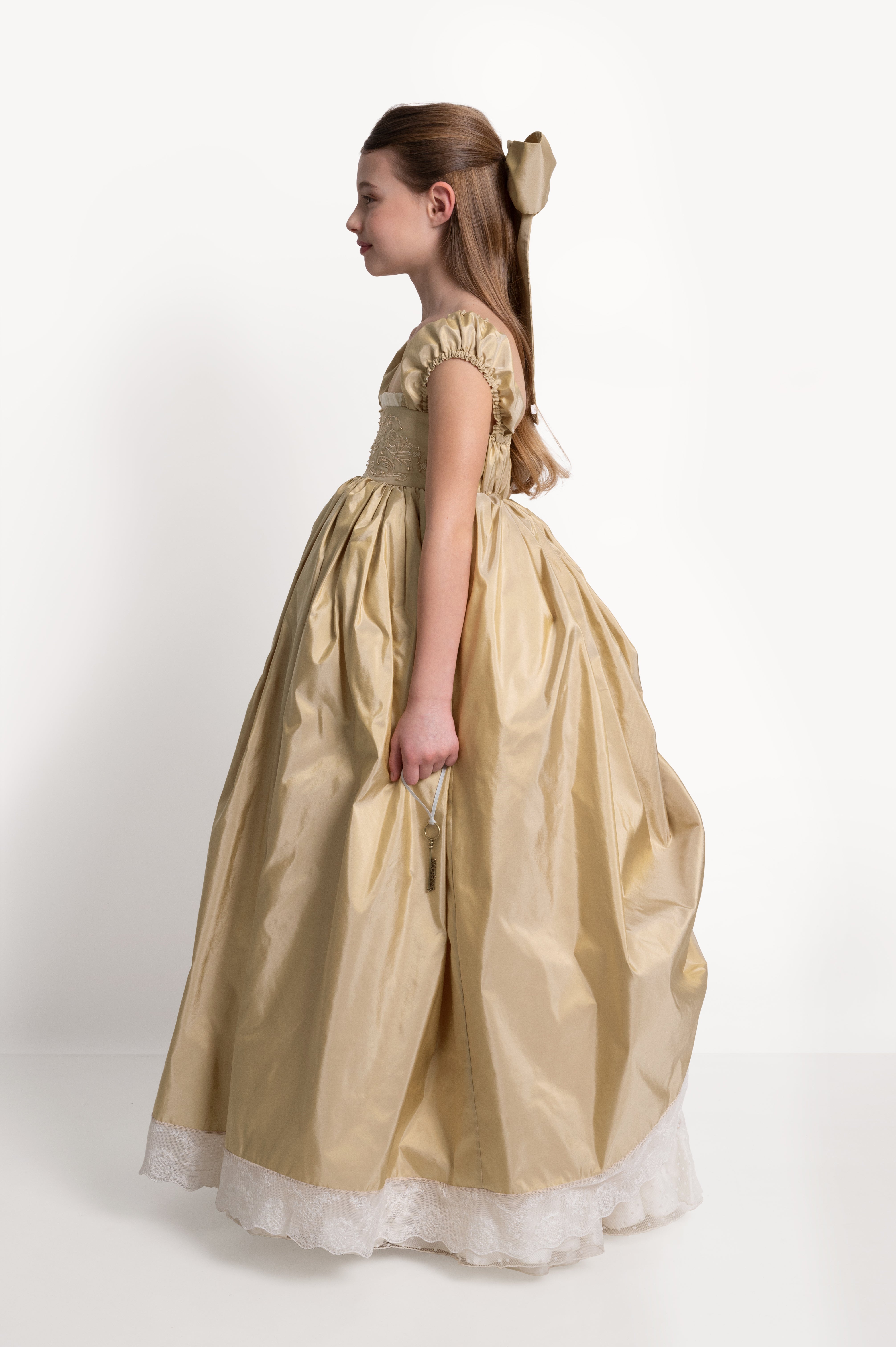 The Princess Dress in Spun Gold