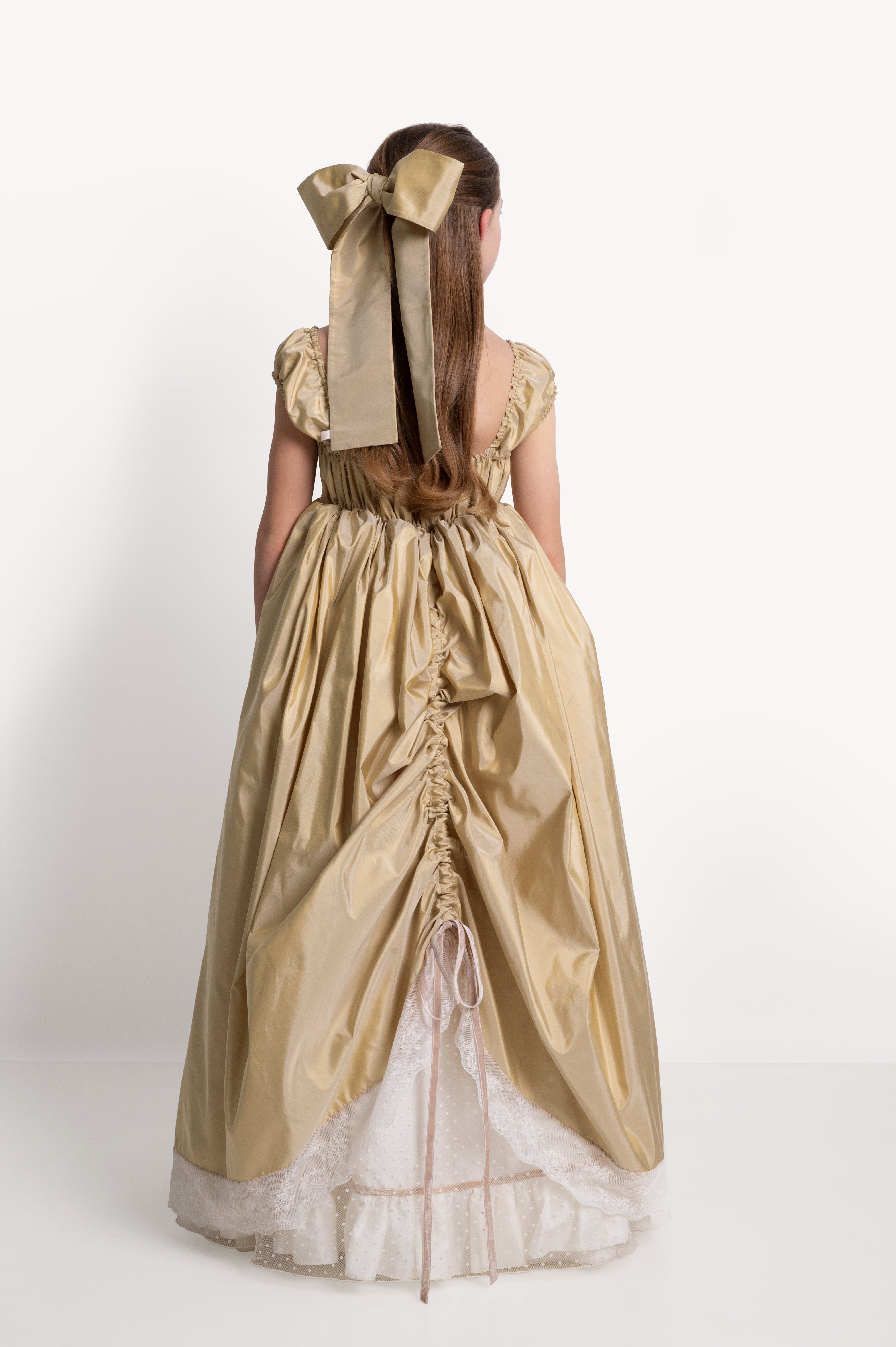 The Princess Dress in Spun Gold