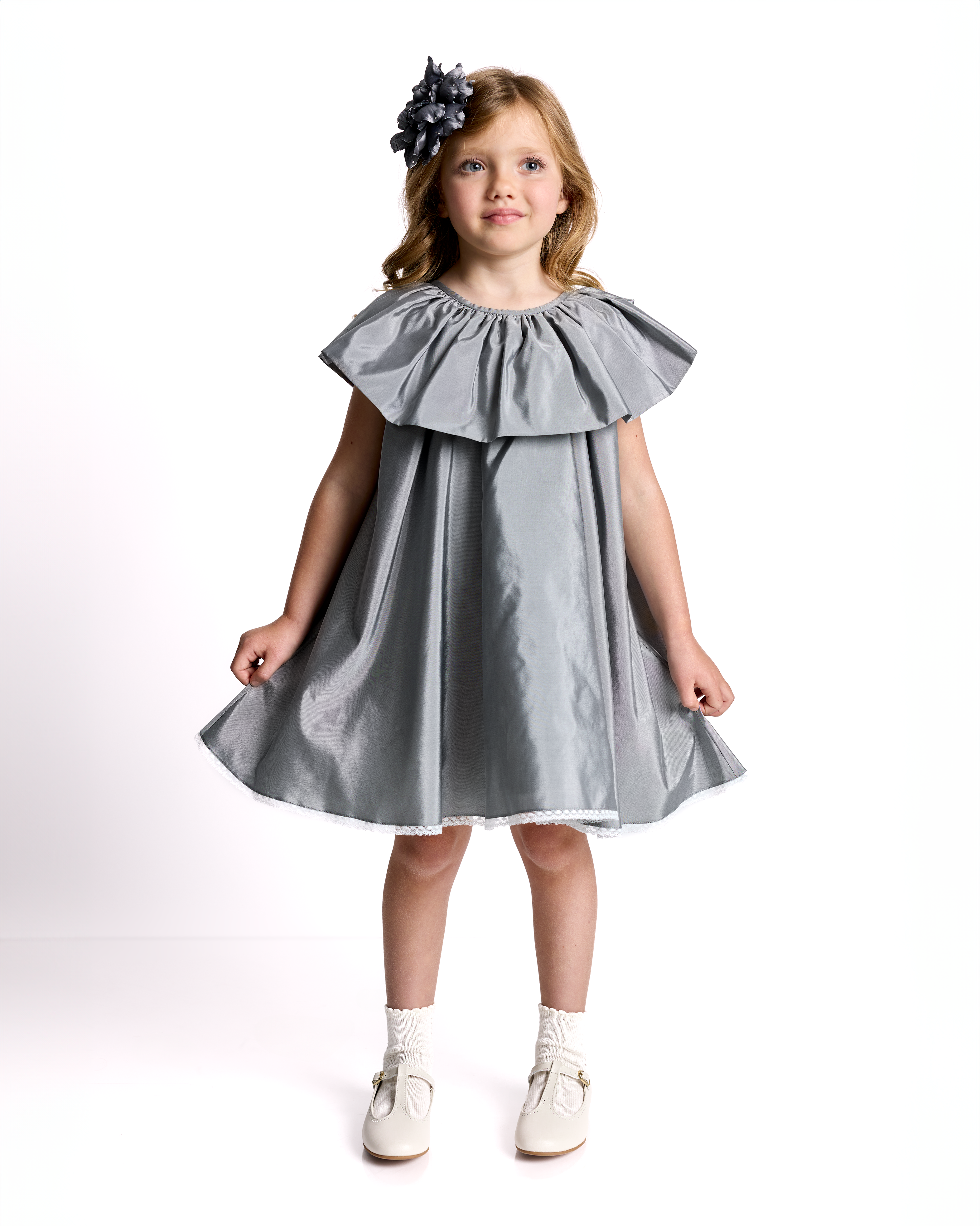 The Florence Dress in Moon Mist