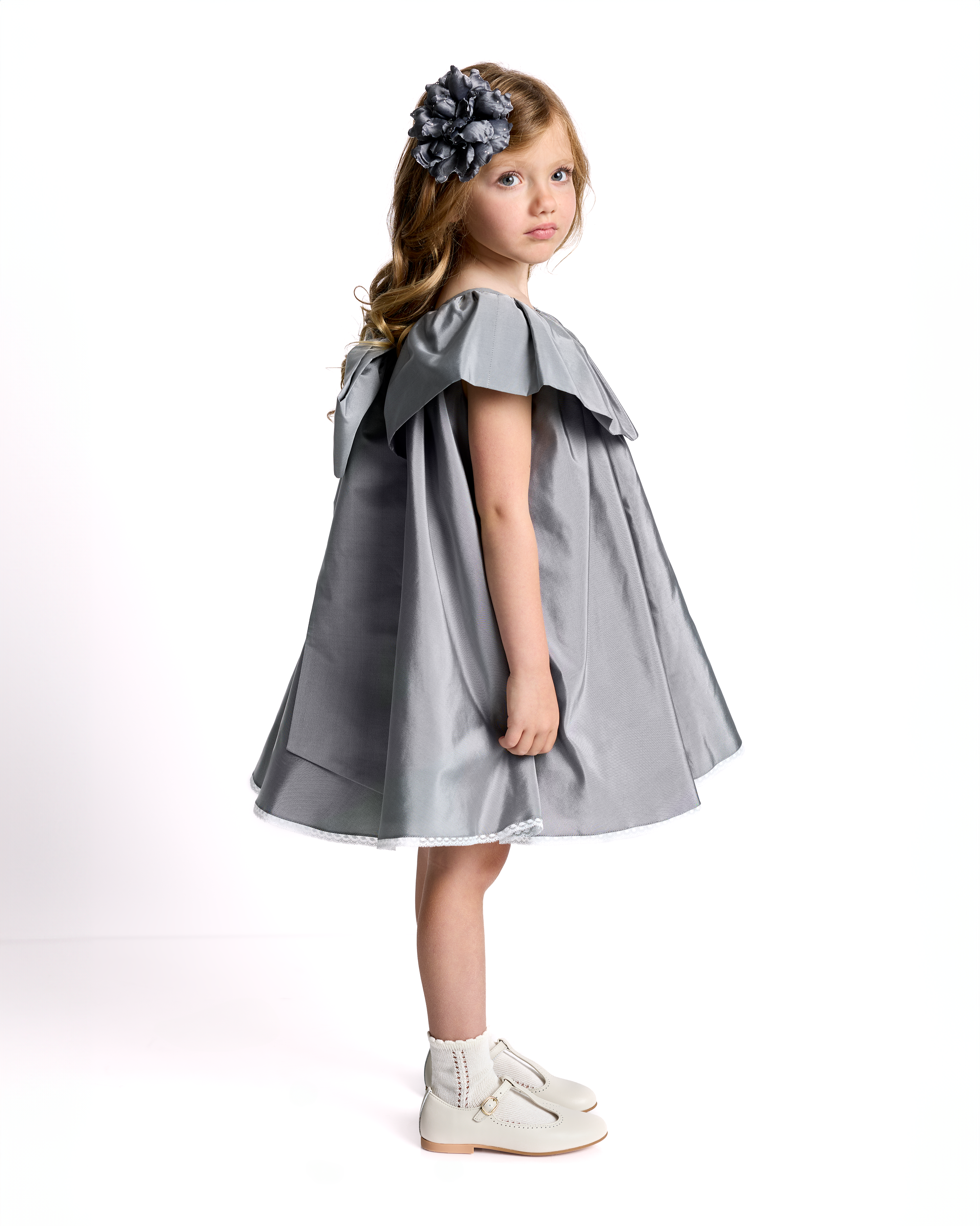 The Florence Dress in Moon Mist