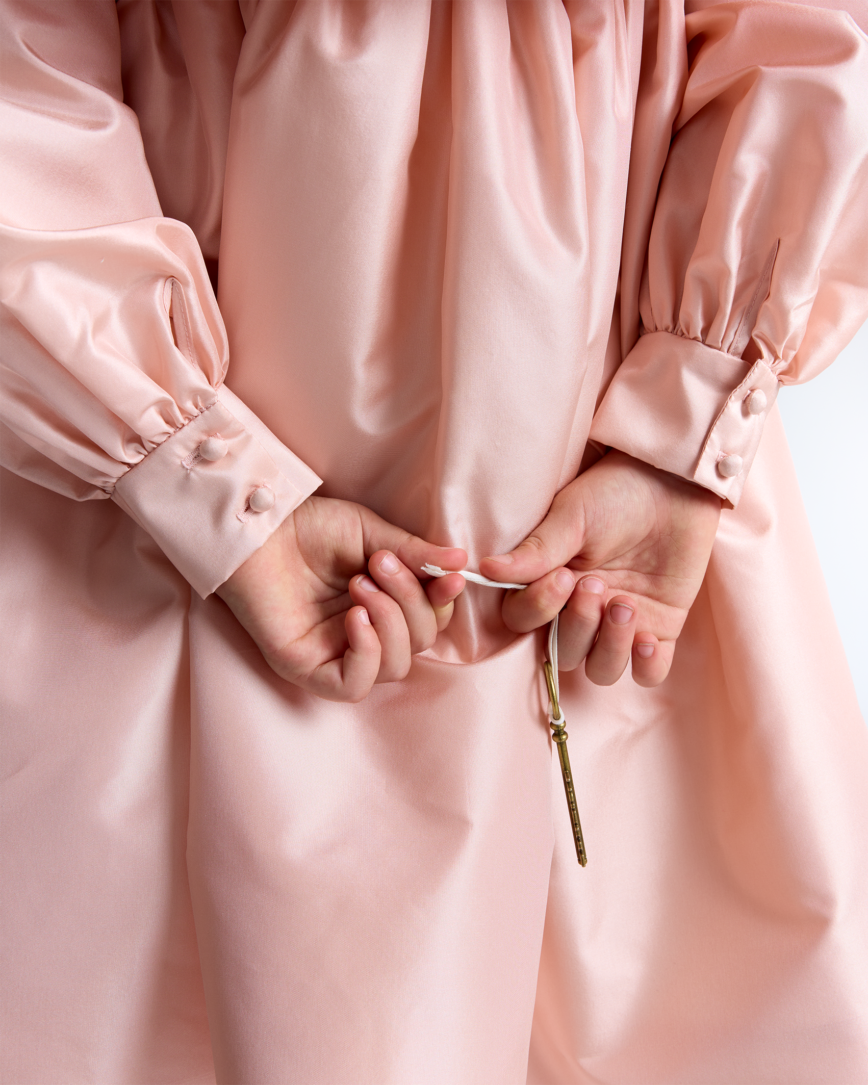 The Lennox Dress in Peach Bisque