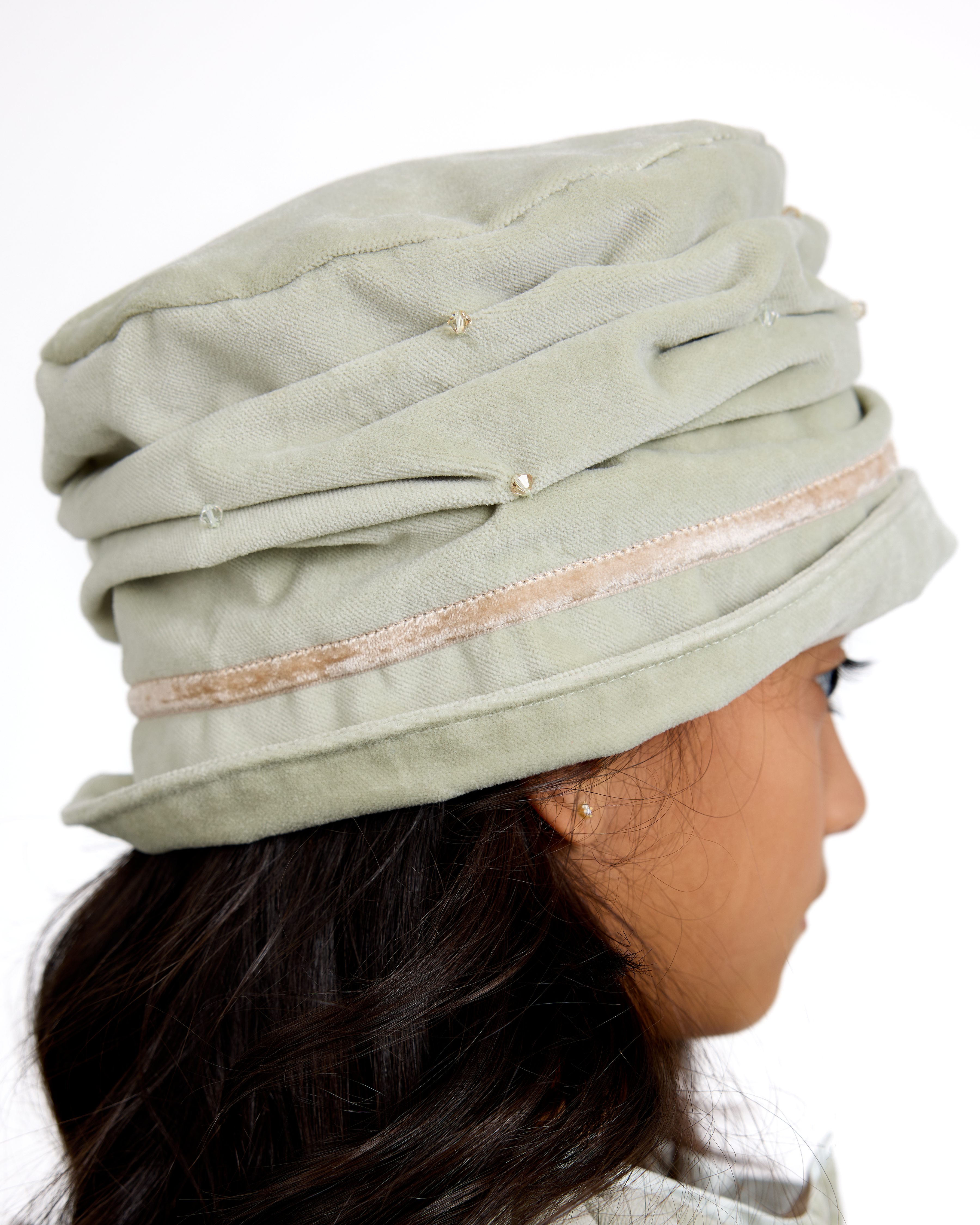 The Duchess Hat in Frosted Fern