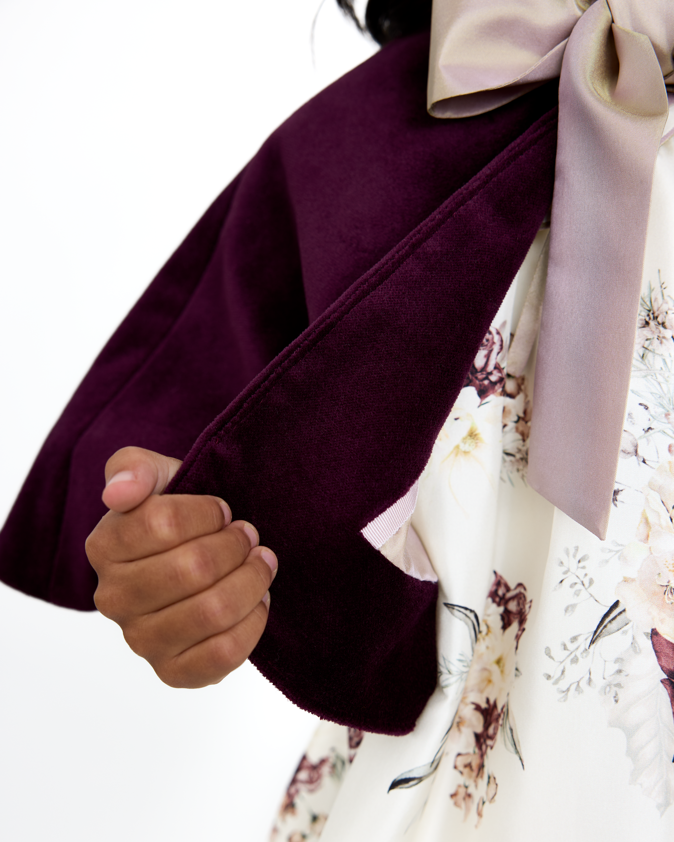 The Juliette Capelet in Aubergine