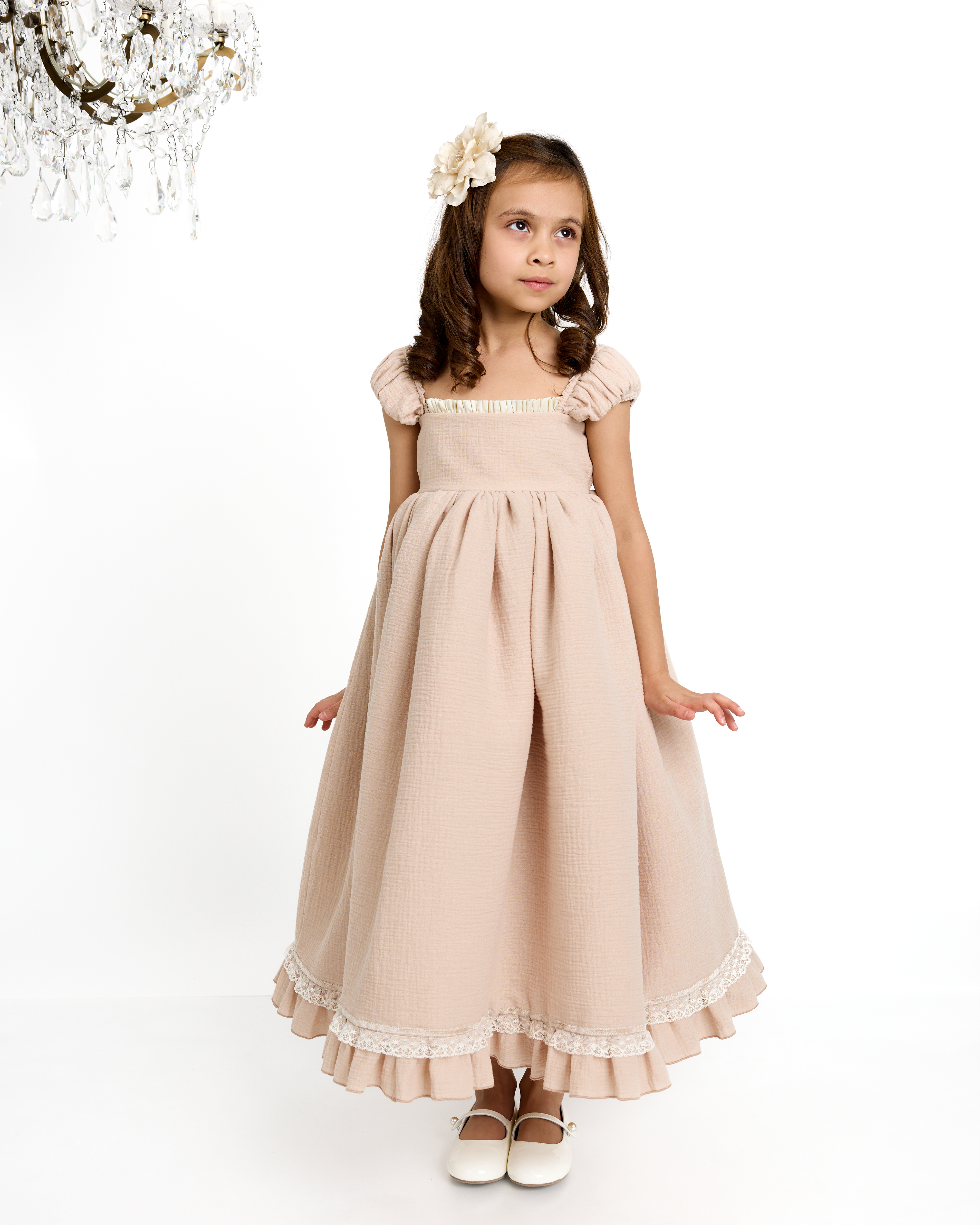 The Elowyn Underdress in Biscotti