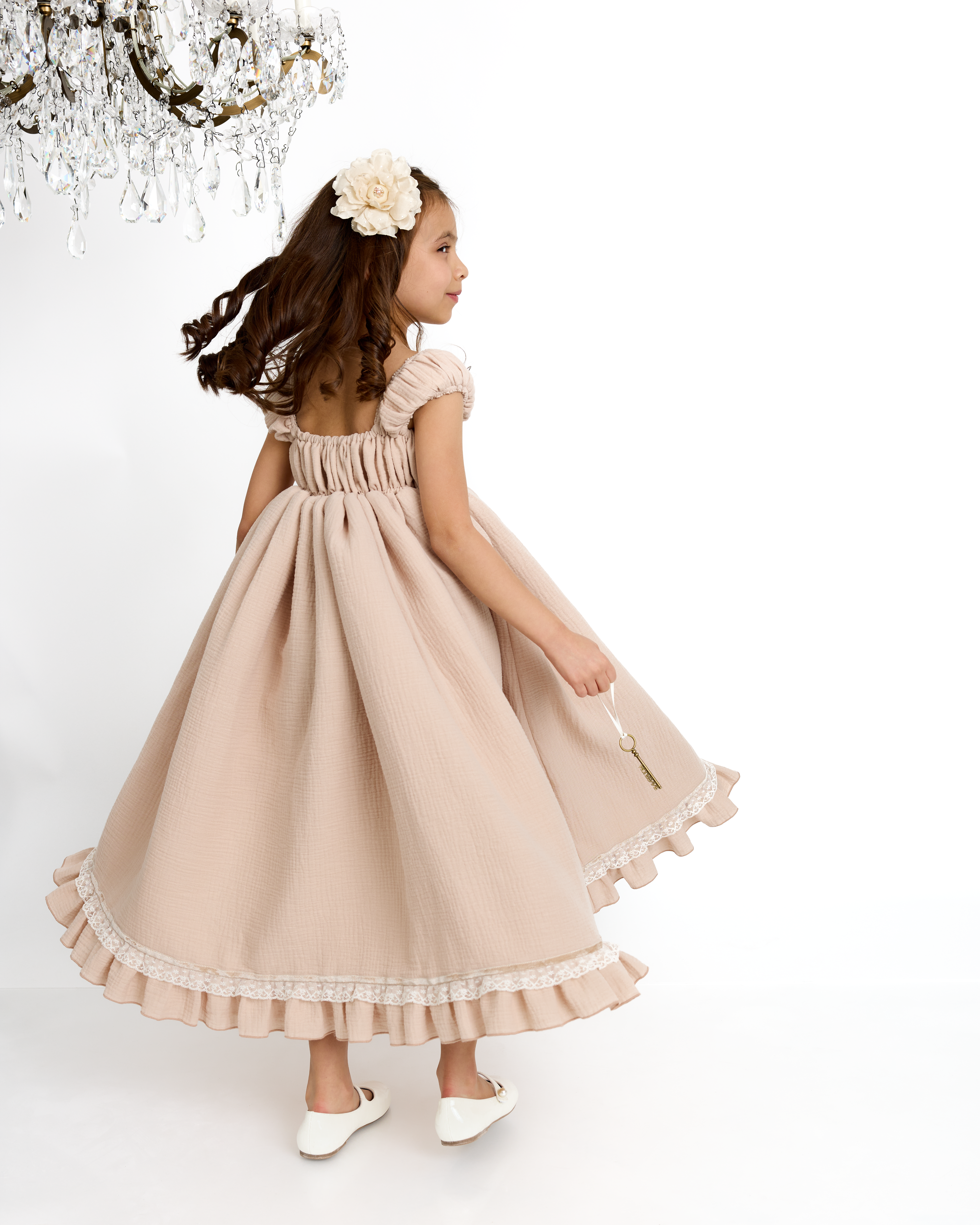 The Elowyn Underdress in Biscotti