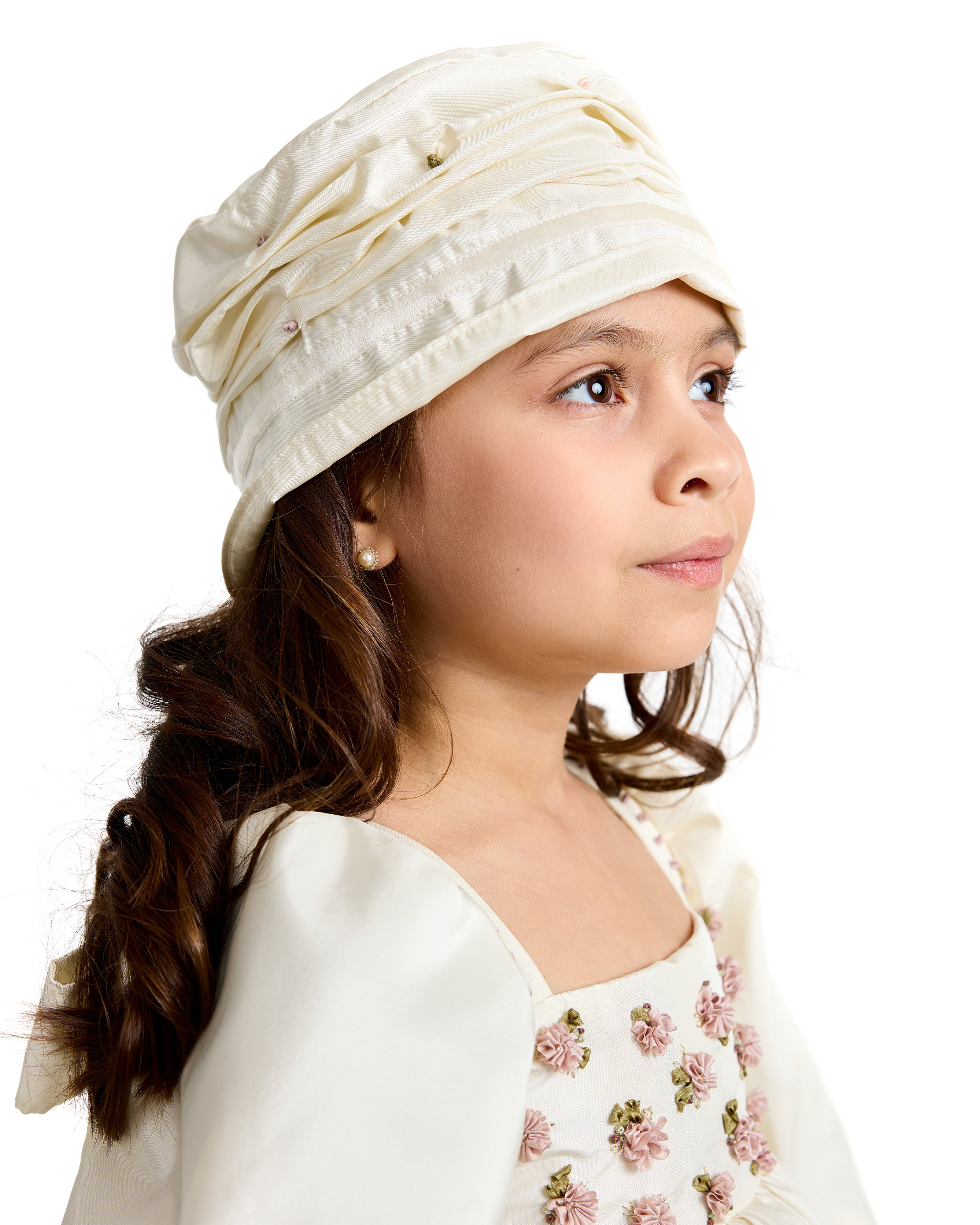 The Duchess Hat in Pearled Ivory