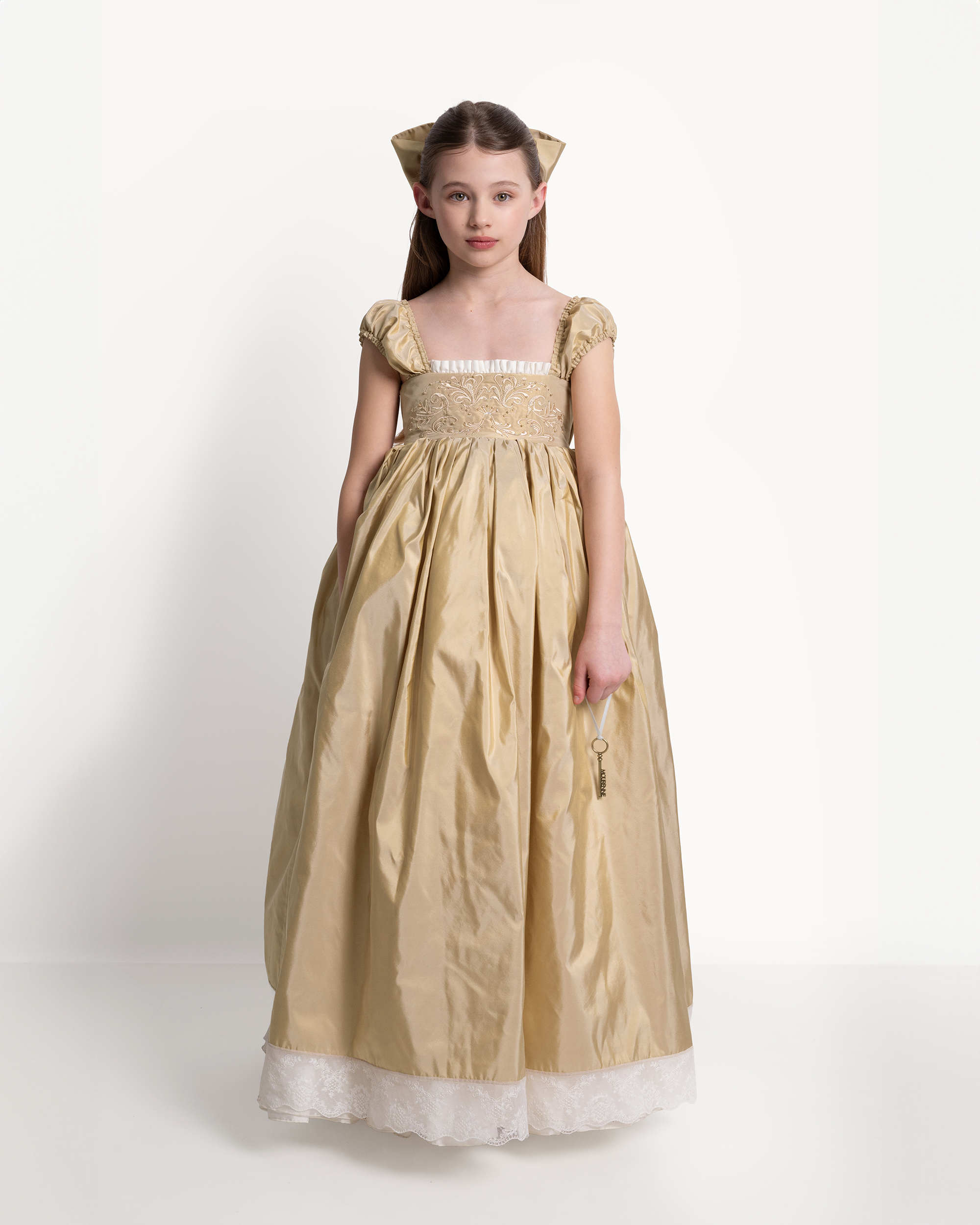 The Princess Dress in Spun Gold